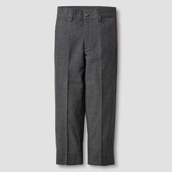 boys gray dress pants